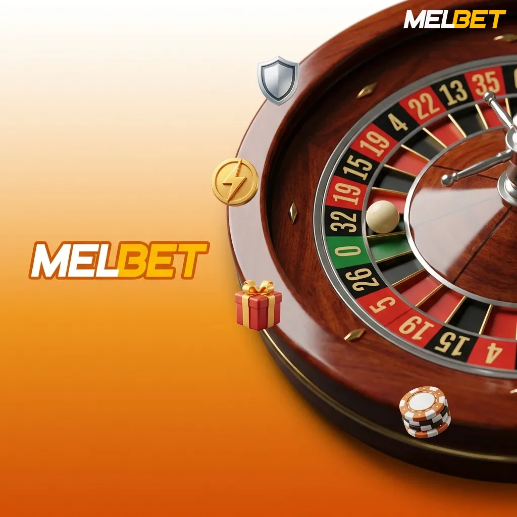 MelBet Casino interface showing Indian payment options, mobile app, Hindi support, and cashback features for players