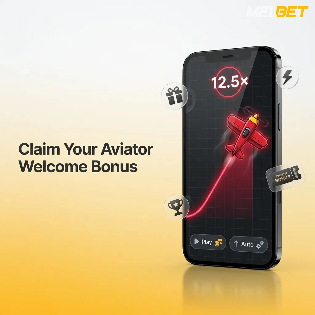New players claiming casino welcome bonus for Aviator game with promotional offers and free spins displayed