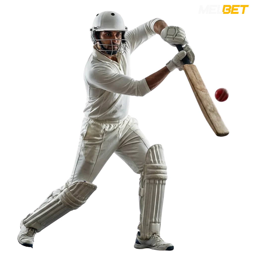 MelBet cricket betting platform showing competitive odds for major Indian and international cricket tournaments