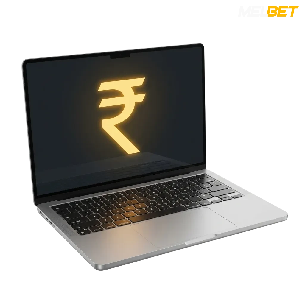 MelBet gaming account showing fast withdrawal options including UPI, Paytm, PhonePe for Indian players with secure payouts