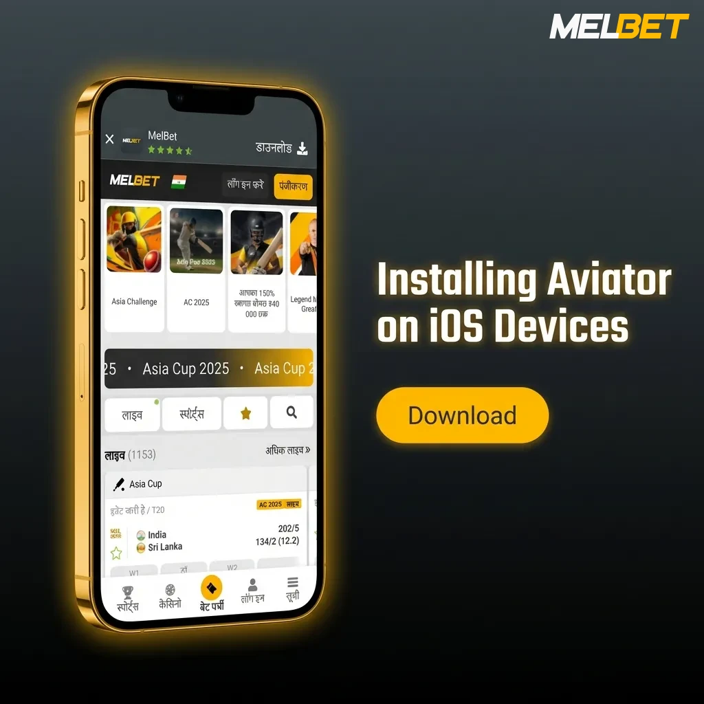 iPhone screen showing Safari share menu with 'Add to Home Screen' option for installing Aviator web app