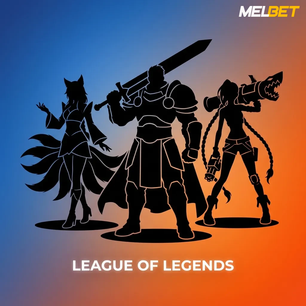 League of Legends MOBA game characters in competitive battle arena with strategic gameplay elements