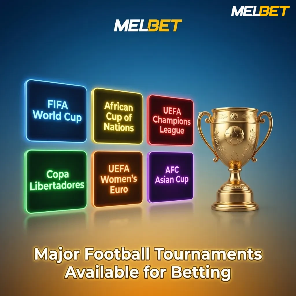 Global football leagues and tournaments with betting options including Premier League, Champions League, and World Cup