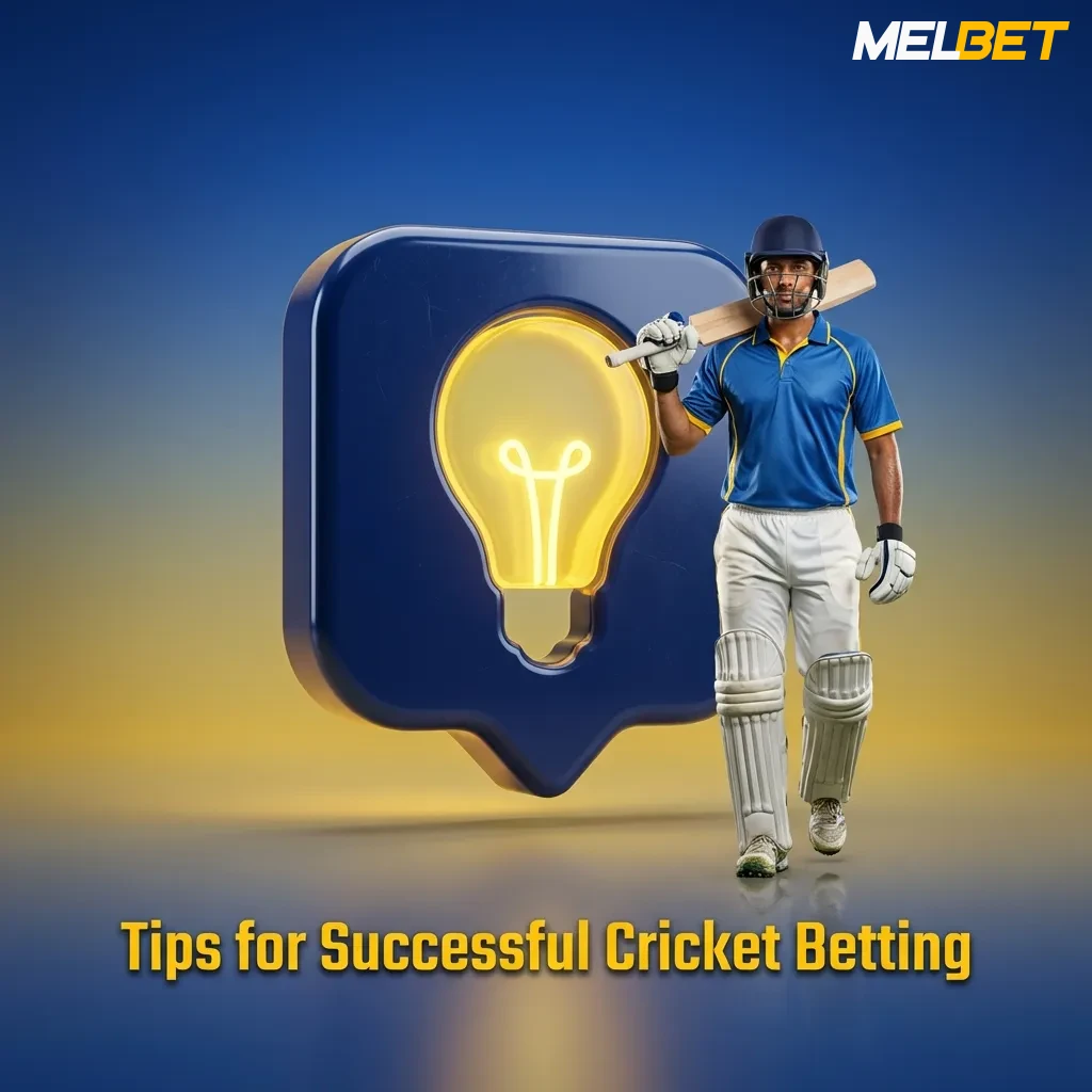 Cricket betting tips guide showing strategic analysis and bankroll management techniques for informed wagering