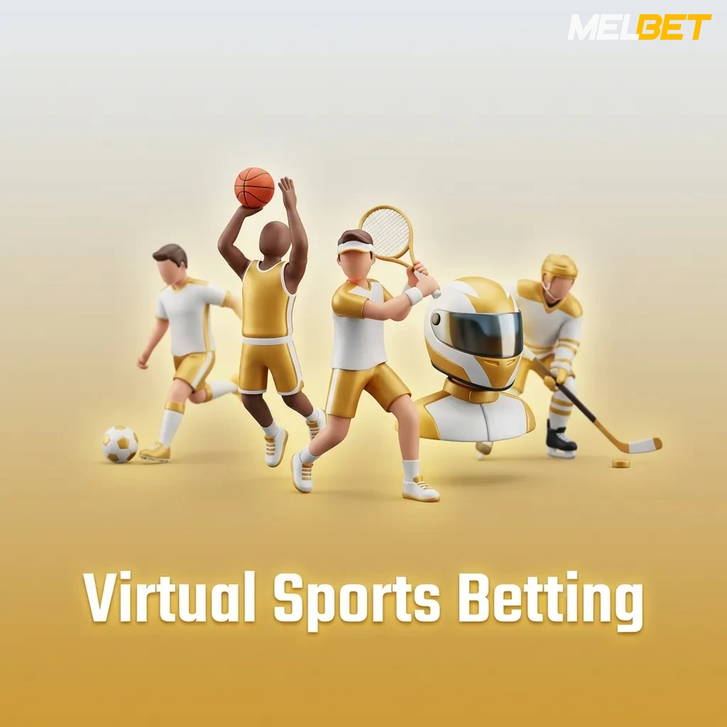Virtual sports betting interface showing simulated football, horse racing, greyhound racing, and tennis matches available 24/7
