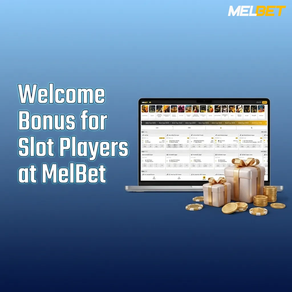 MelBet welcome bonus screen showing 450% deposit offer up to ₹2,12,000 plus 250 free spins for new slot players