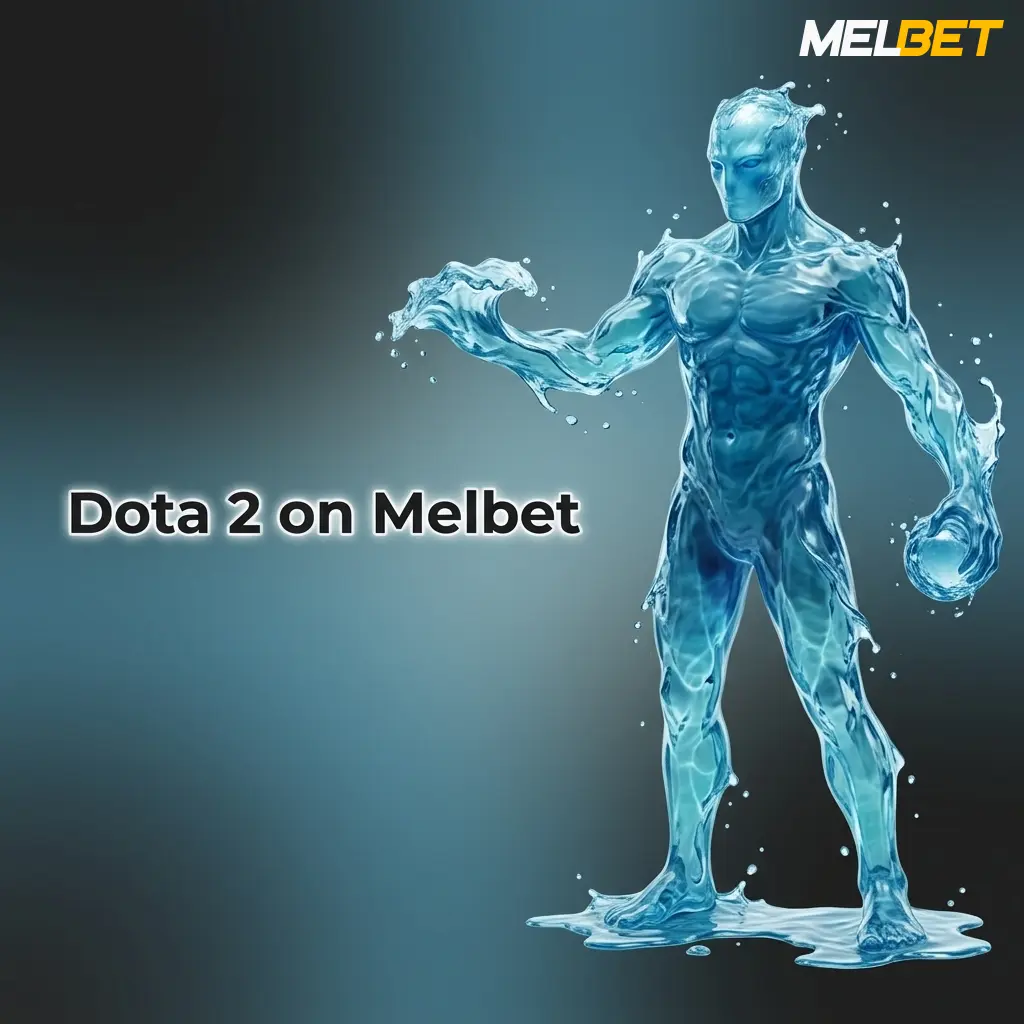 Melbet Dota 2 esports betting interface showing live odds for TI and DPC matches with multiple market options