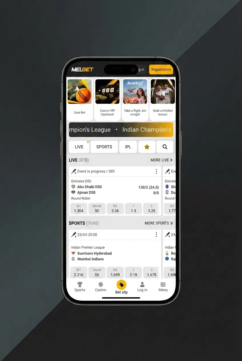 Melbet login screen showing step-by-step account access process on a device display with credentials entry fields