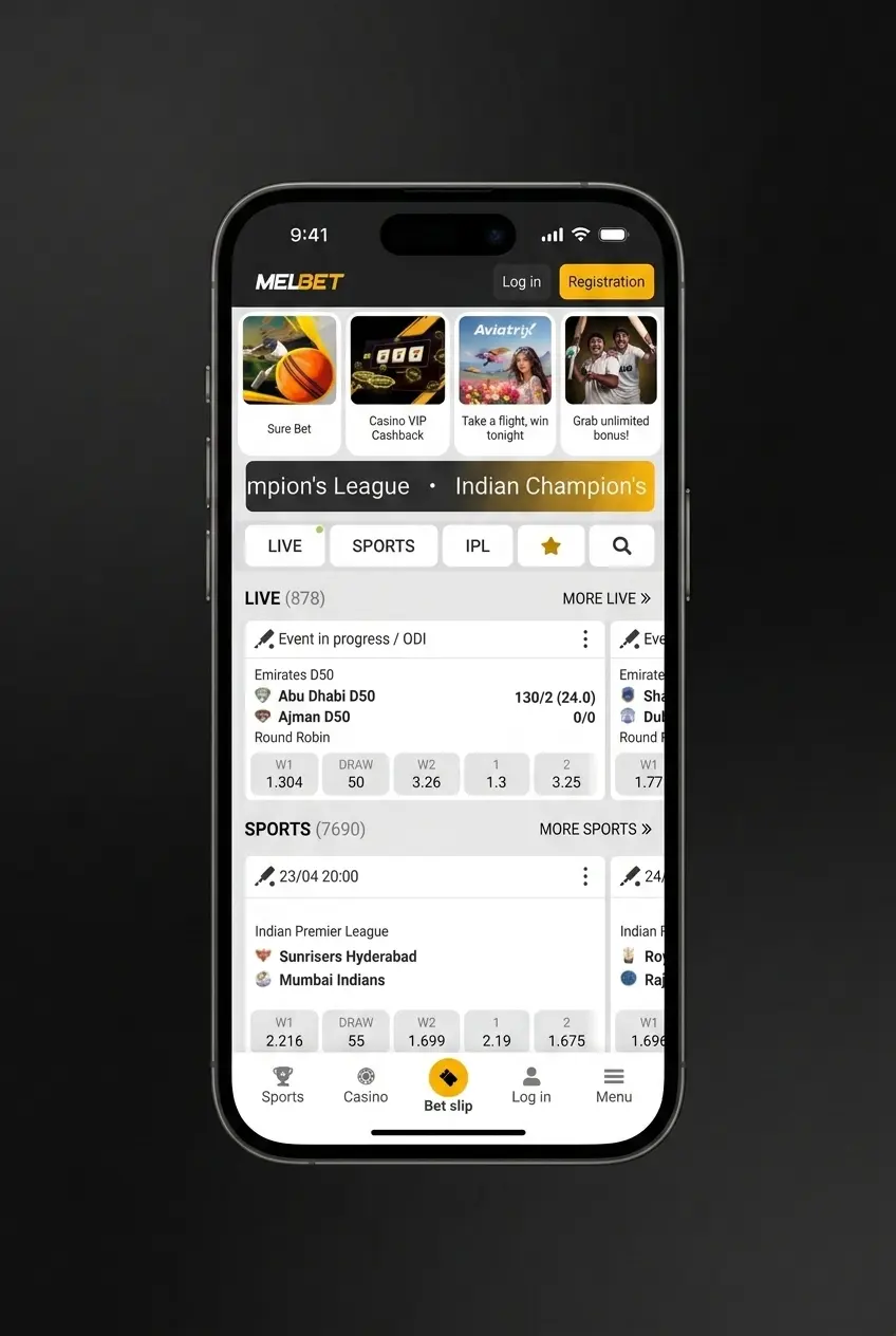 Step-by-step guide on how to start football betting on Melbet in Bangladesh using the website or mobile app