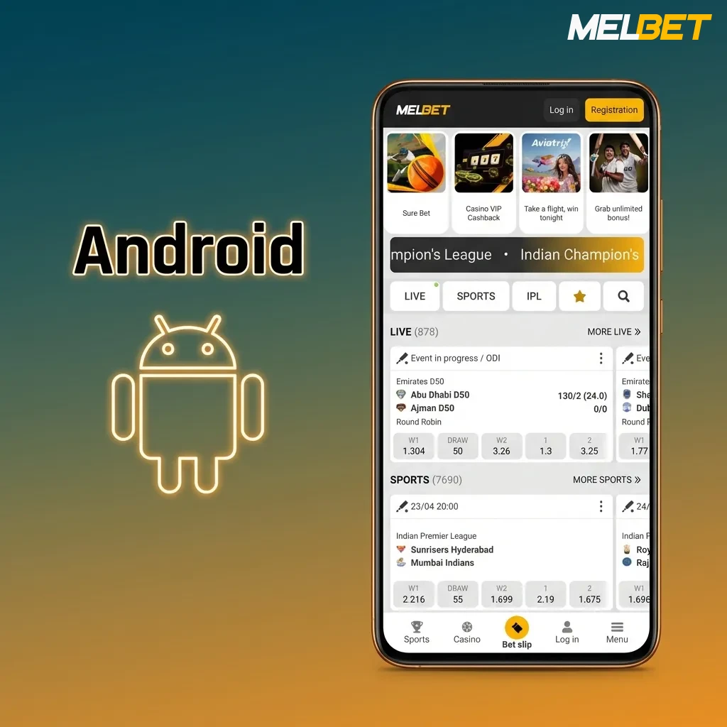 Android app installation guide showing APK download steps for devices running Android 5.0 or higher