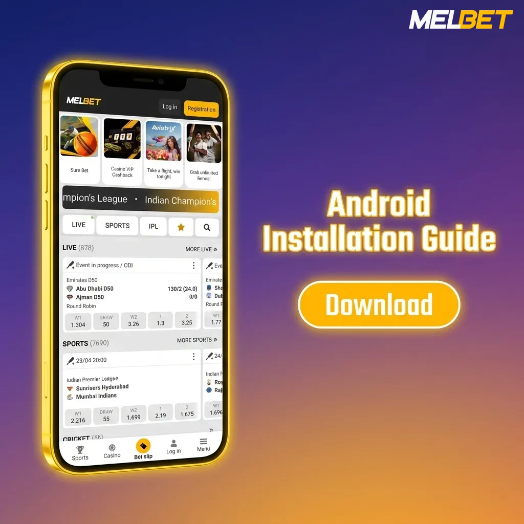Step-by-step guide showing how to download and install the Aviator Android app APK file on a smartphone or tablet.