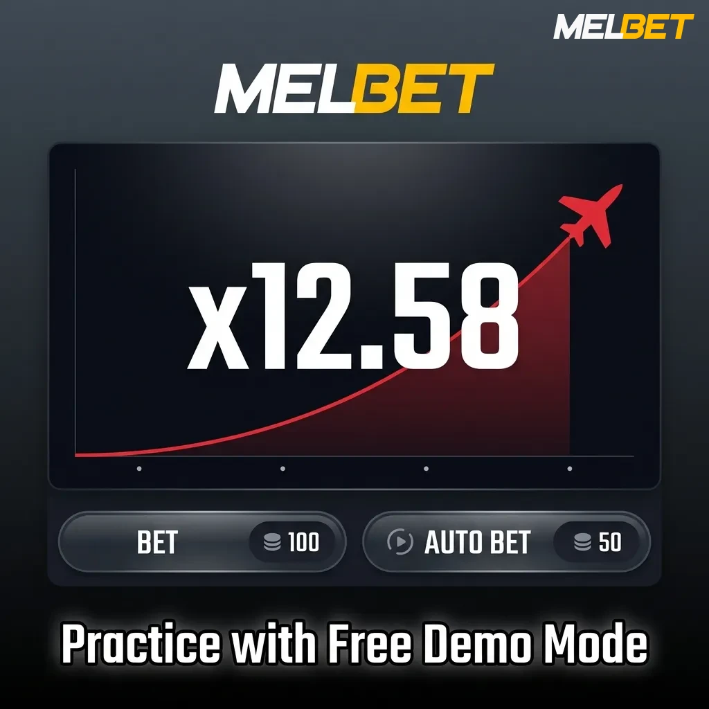Aviator game demo mode interface showing virtual currency and practice betting options for risk-free learning