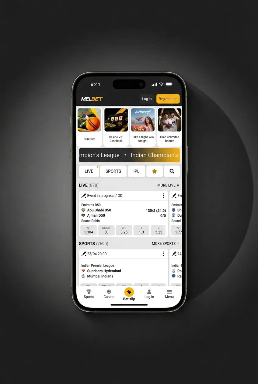 Melbet sign up form showing step-by-step registration options for Bangladesh users including phone, email, and social media
