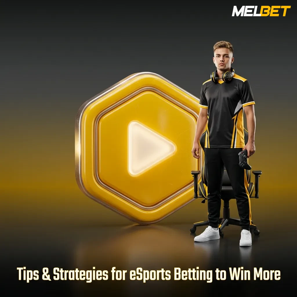 eSports betting strategies guide showing bankroll management, research tips, and odds comparison for better wins