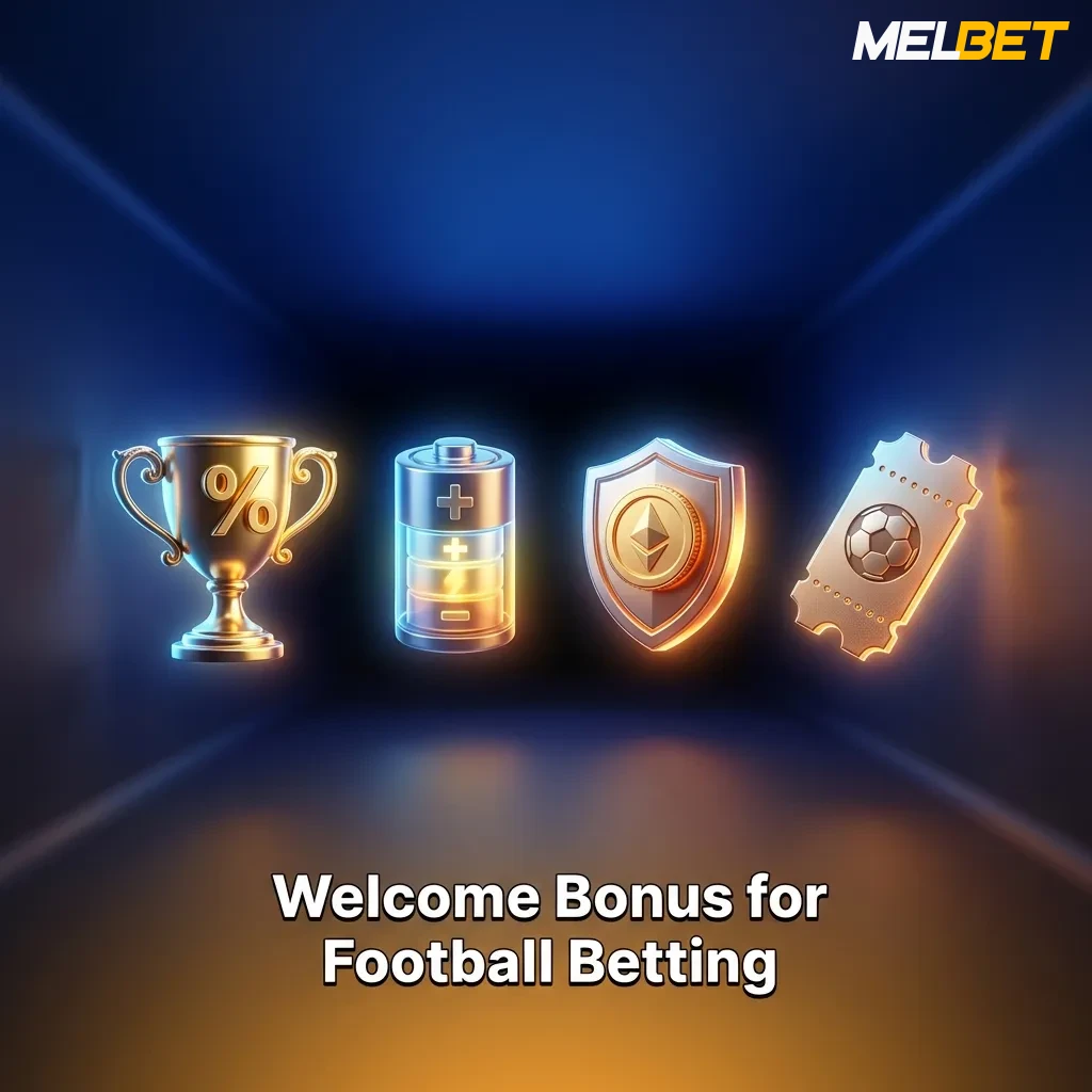 MelBet 450% welcome bonus up to 315,000 BDT for football betting with 250 free spins for new players in Bangladesh