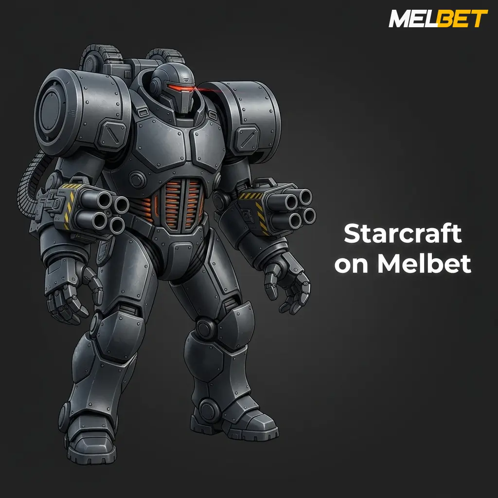 Starcraft II betting markets on Melbet covering ESL Pro Tour, GSL, and Dreamhack events with match winner and map score options