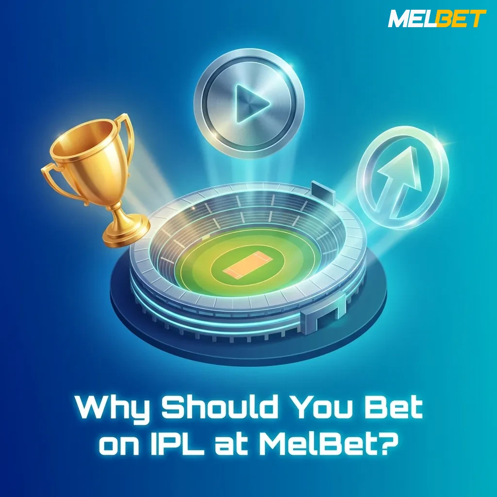 MelBet IPL betting platform showing wide markets, live odds, mobile interface, and local payment options for Bangladesh